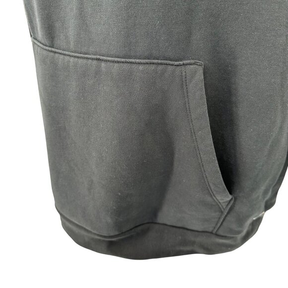 Mondetta Women’s Black Front Pouch Pocket Crewneck Sweatshirt Size  L - Picture 4 of 8